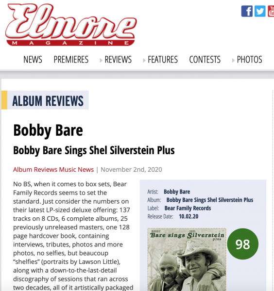 Presse-Archive-Bobby-Bare-Bobby-Bare-Sings-Shel-Silverstein-plus-Elmore-magazine