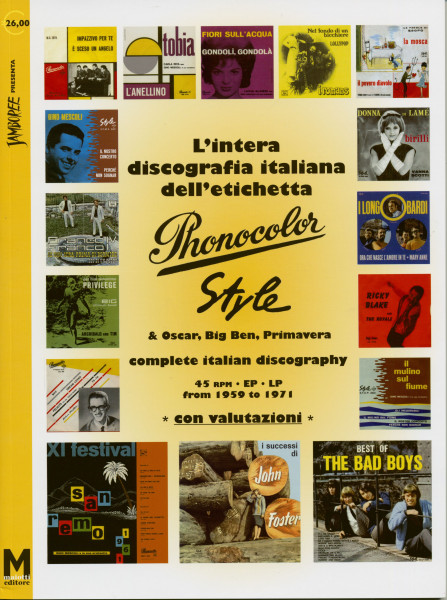 Phonocolor Records - Complete Italian Discography 1959-1971 Phonocolor Records - Complete Italian Discography 1959-1971