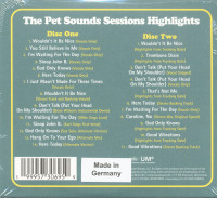 Vorschau: The Pet Sounds Sessions Highlights (2-CD) Vorschau: The Pet Sounds Sessions Highlights (2-CD)