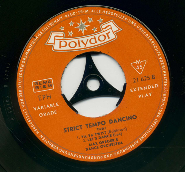 Strict Tempo Dancing - Cha Cha & Twist (7inch, 45rpm, EP, PS)