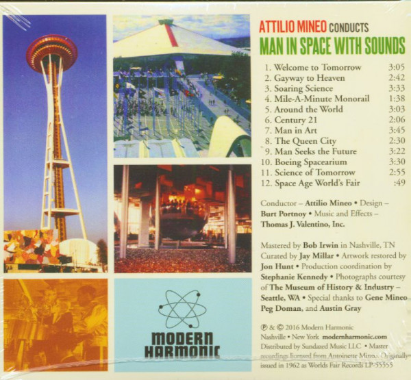 Man In Space With Sounds (CD)