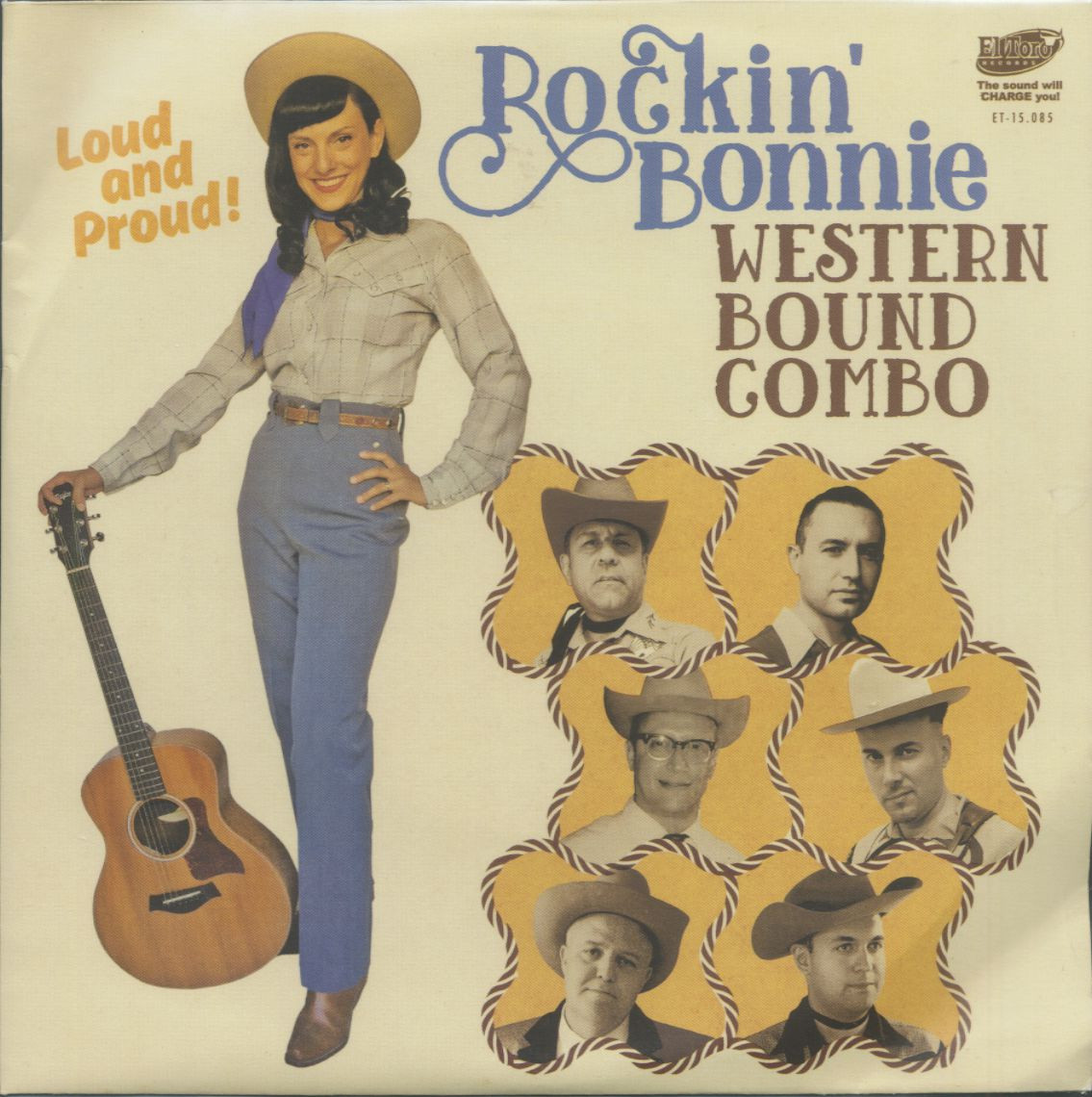 Rockin' Bonnie - Loud And Proud (7inch EP, 45rpm, PS)
