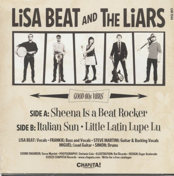 Sheena Is a Beat Rocker (7inch, 45rpm)