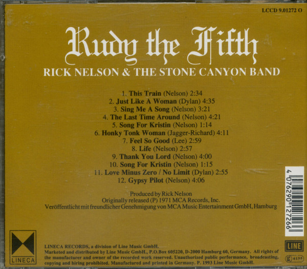 Rudy The Fifth (CD)