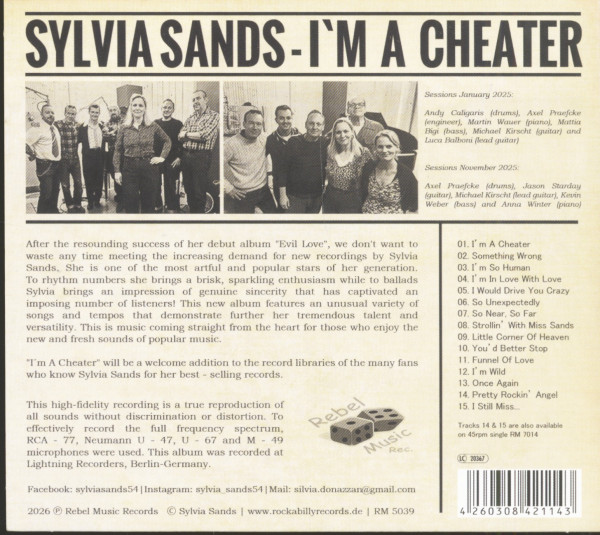 I'm A Cheater (CD)