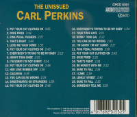 Vorschau: The Unissued Carl Perkins (CD) Vorschau: The Unissued Carl Perkins (CD)