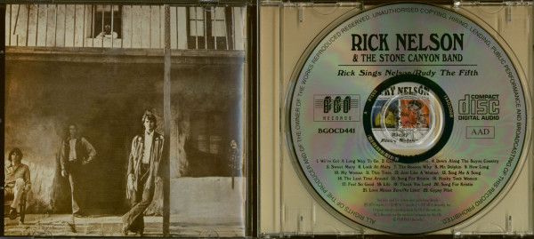 Rick Nelson & The Stone Canyon Band: Rick Sings Nelson - Rudy The Fifth (CD)
