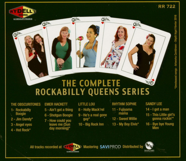 The Complete Rockabilly Queens Series (CD)