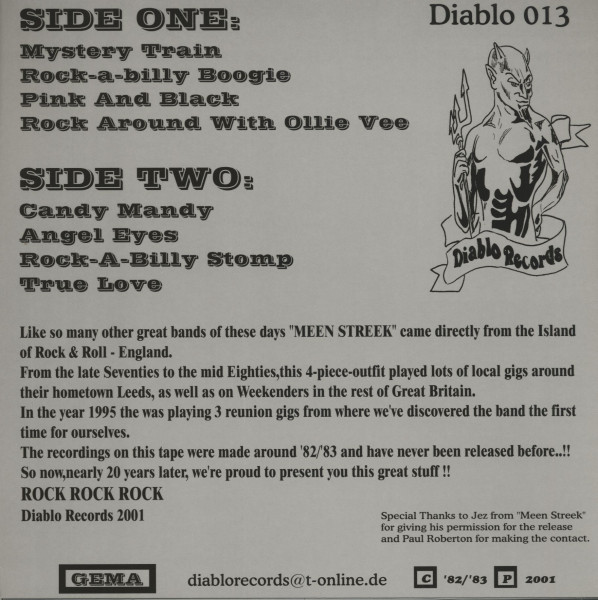 Rock A Billy Stomp (LP)