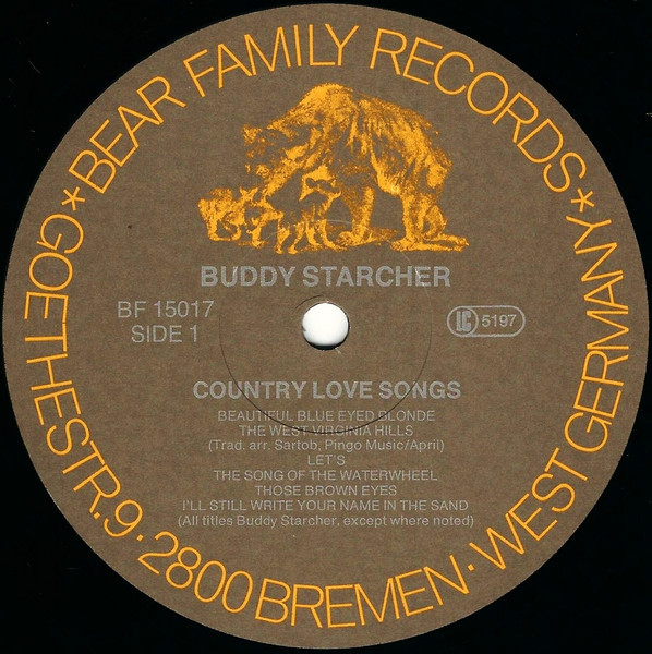Country Love Songs (LP)