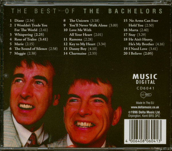 3. Bild von The Bachelors: The Best Of The Bachelors (CD)