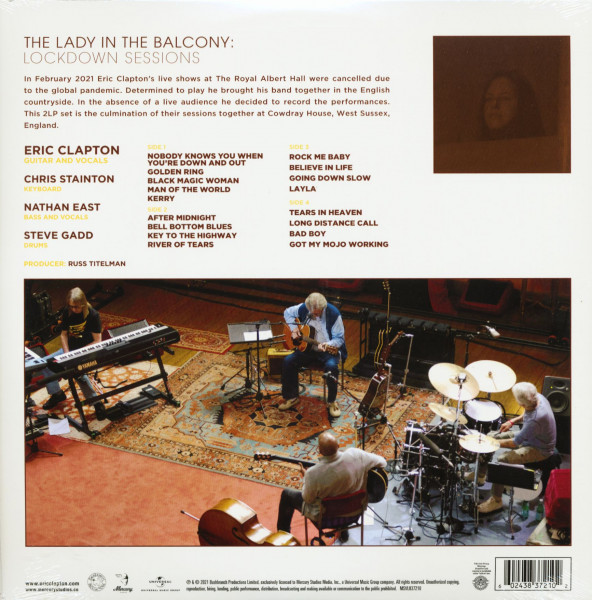 The Lady in Balcony - Lockdown Sessions (2-LP, 180g Colored Vinyl, Ltd.)