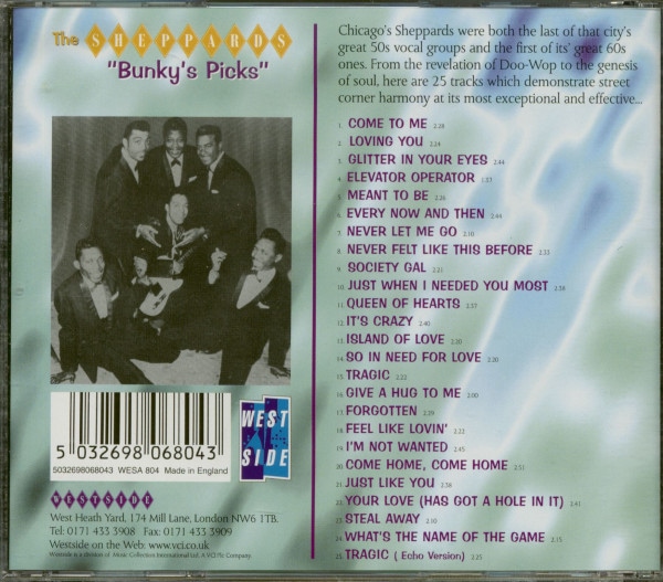 Bunky's Picks - Best Of 1959-1969 (CD)
