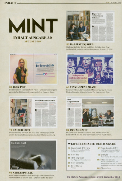 Mint Magazin #30, 08/19