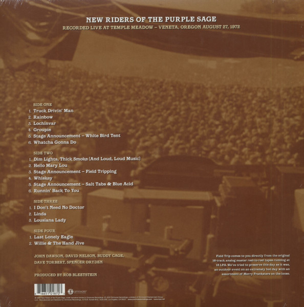 Field Trip (2-LP, RSD, Ltd.)