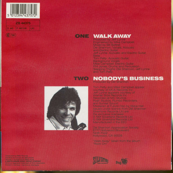 Walk Away - Nobody's Business (PS, 45rpm)