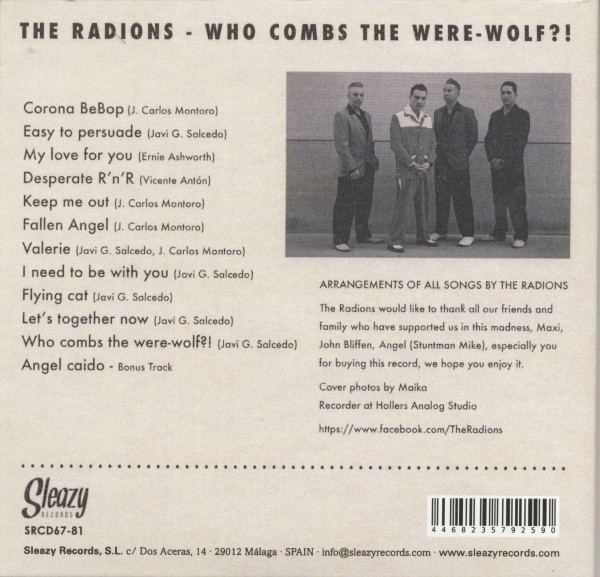 Who Combs The Were-Wolf?! (CD)