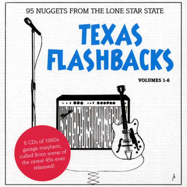 Texas Flashbacks (6-CD) 1960s Garage