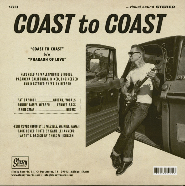 Coast To Coast - Pharaoh Of Love (7inch, 45rpm, PS)