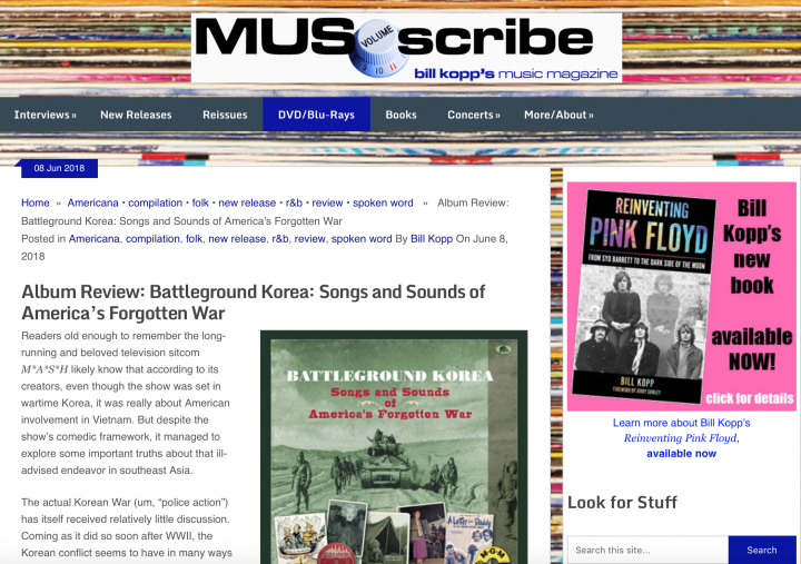 Press-Archives-Battleground-Korea-Songs-and-Sounds-of-America-s-Forgotten-War-musoscribe