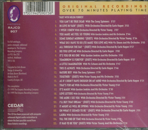 This Is Always - Dick Haymes feat. Helen Forrest (CD)