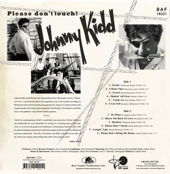 Please Don't Touch! (LP & CD, 10inch, 45rpm)