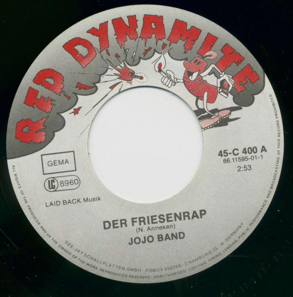 Der Friesenrap - Dass ich verschieden bin von dir (7inch, 45rpm, BC, PS)