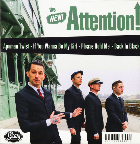 King D And The Royals Of Rhythm - The New Attention! (LP, 10inch)