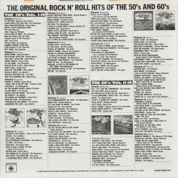 The Original Rock N' Roll Hits Of The 50's Vol.3 (LP)