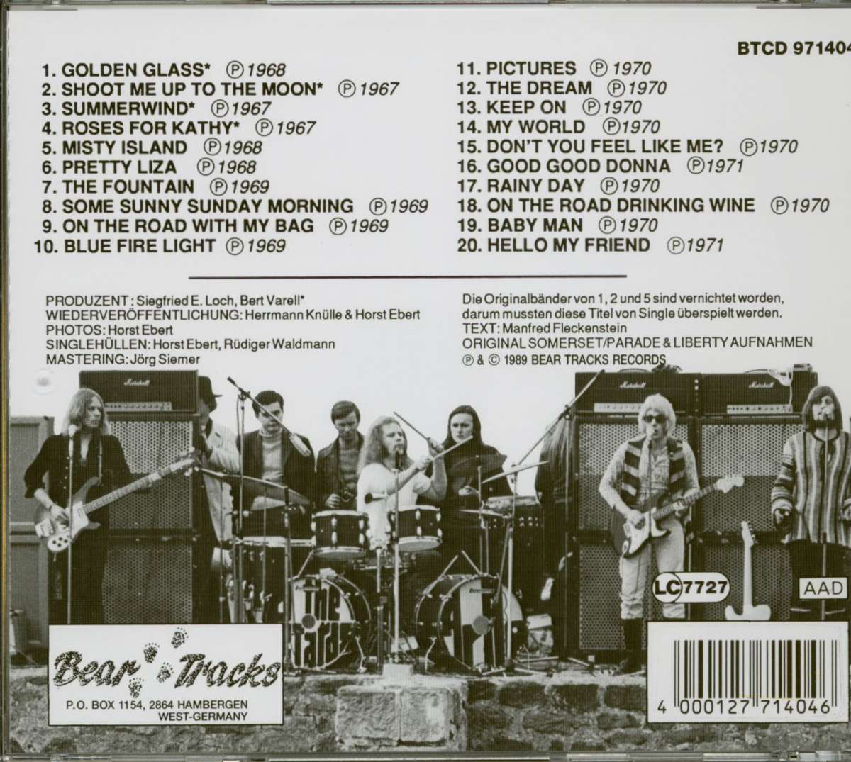 The Petards CD The Petards (CD) Bear Family Records