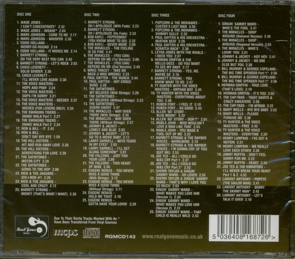 Tamla Motown - The Singles Collection Volume One (4-CD)