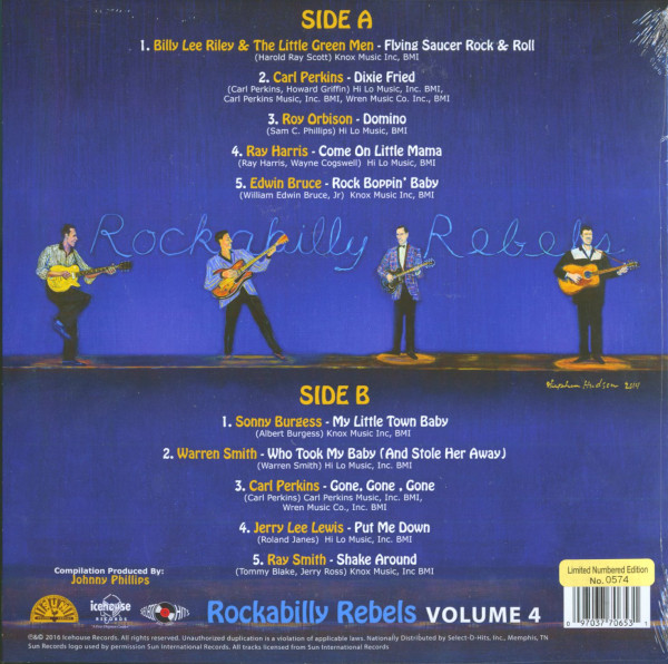 Rockabilly Rebels Vol.4 (LP, 180g, Ltd.)