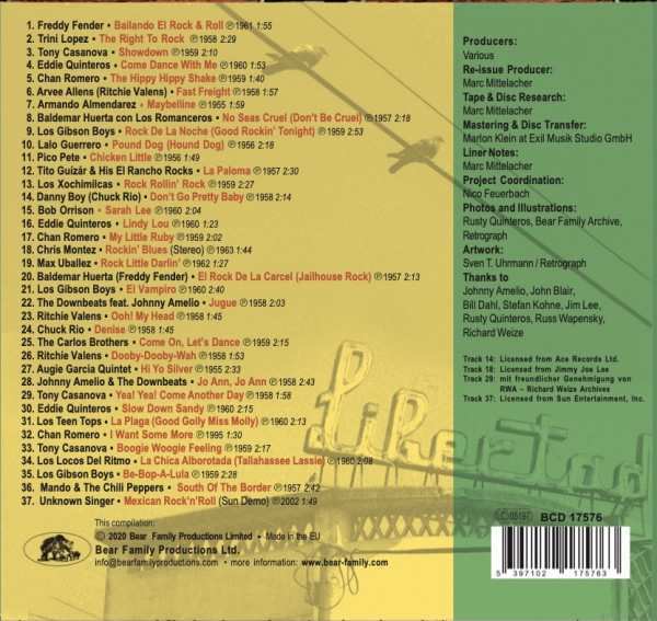 The Right To Rock - The Mexicano And Chicano Rock'n'Roll Rebellion 1955-1963 (CD)