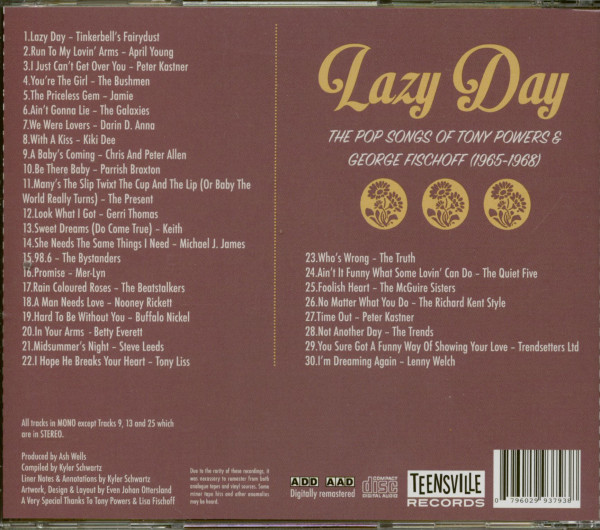 Lazy Day (CD)