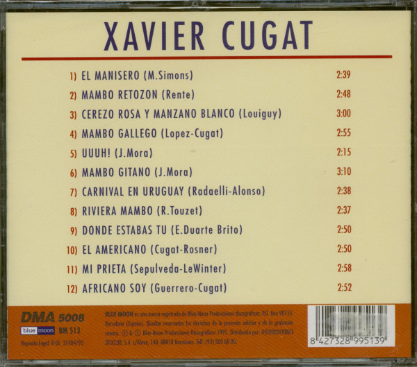 La Gran Orquestra de Xavier Cugat (CD)