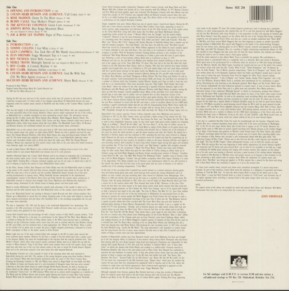 Country Music Hootenany (LP)