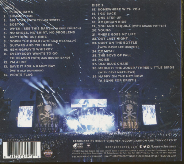 Live In No Shoes Nation (2-CD)
