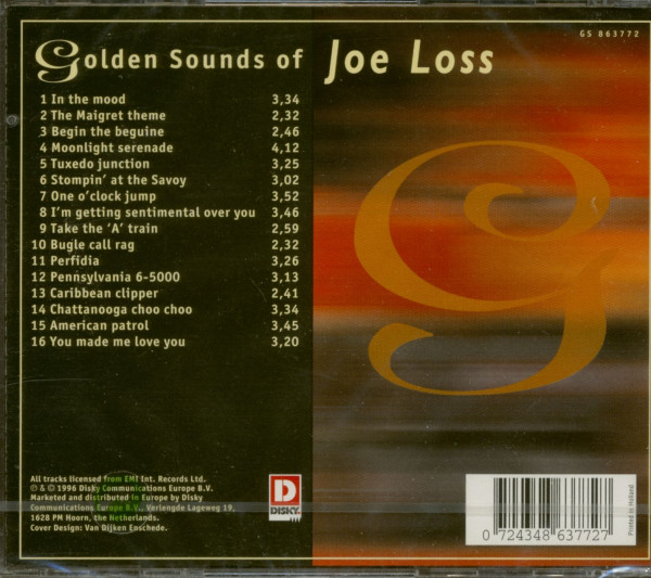 4. Bild von Joe Loss: Golden Sounds Of (CD)