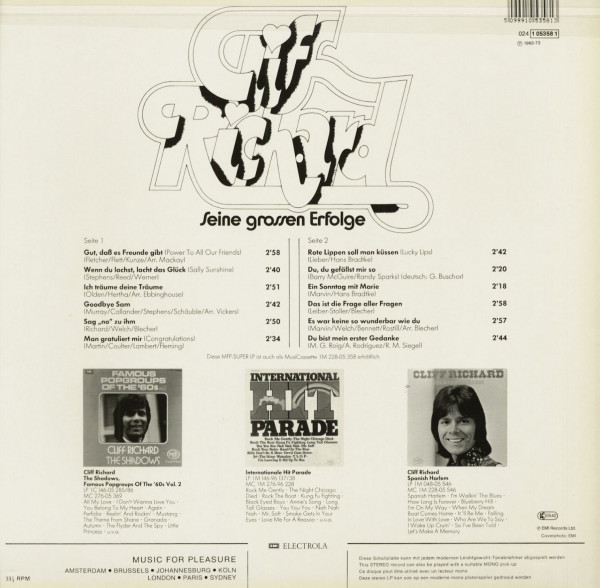 Seine grossen Erfolge (LP)