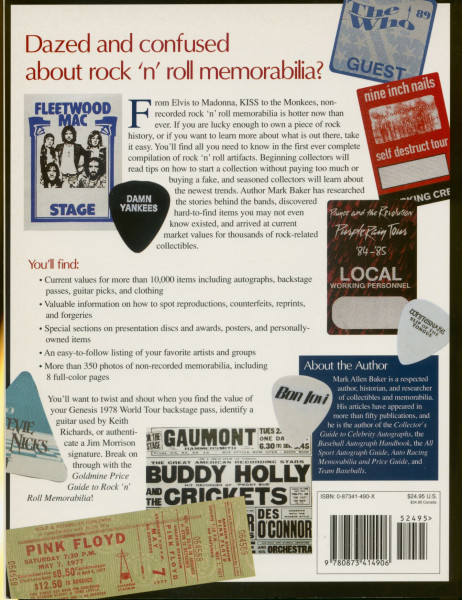 Goldmine - Goldmine Price Guide to Rock'n'Roll Memorabilia (PB)