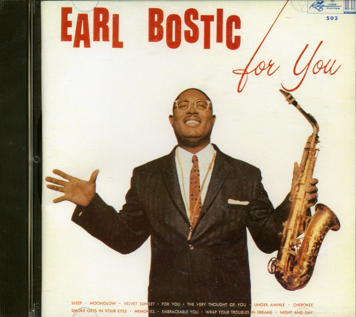 Earl Bostic CD: For You (CD) - Bear Family Records