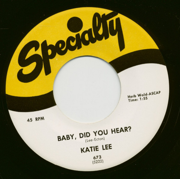 Baby, Did You Hear? - Hold Me Tight (7inch, 45rpm)