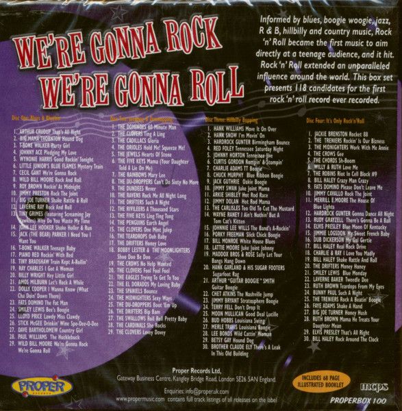3. Bild von Various: We're Gonna Rock, We're Gonna Roll (4-CD)