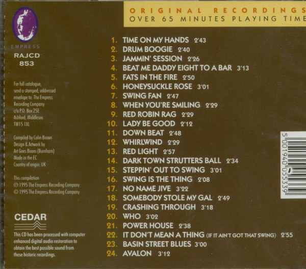Swing Is The Thing (CD)