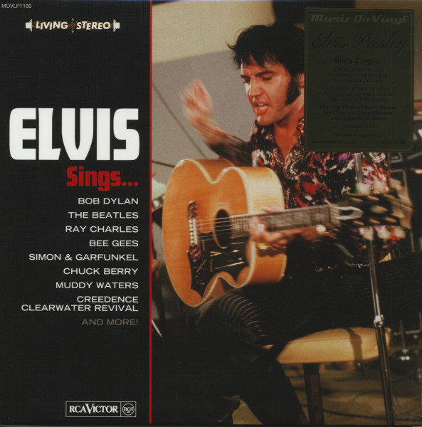 Elvis Sings...(2-LP, 180g, Colored Viny, Ltd.)