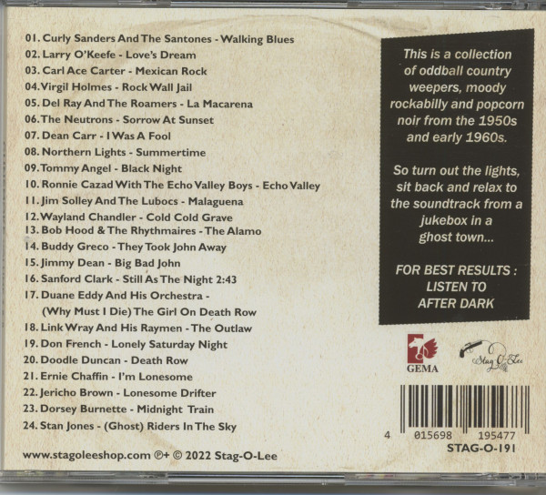 Gunsmoke Vol.7 & 8 - Dark Tales Of Western Noir From The Ghost Town Jukebox (CD)
