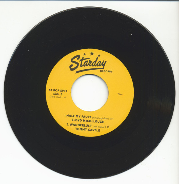 Starday Bop (7nch, EP, 45rpm)