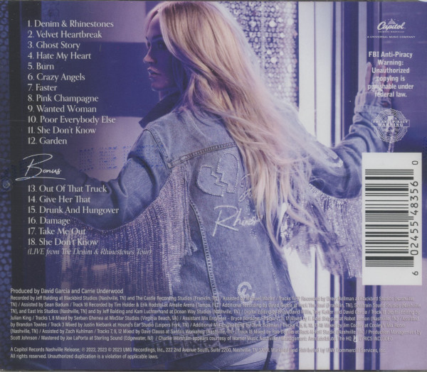 Denim & Rhinestones (CD, Delux Edition)