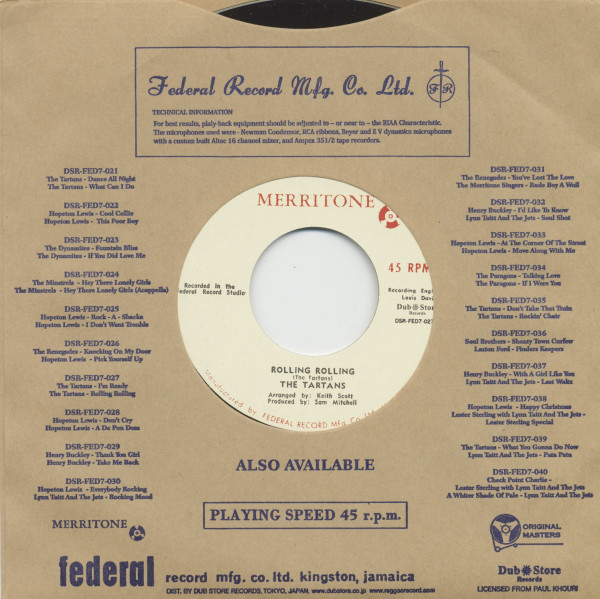I'm Ready - Rolling Rolling (7inch, 45rpm)