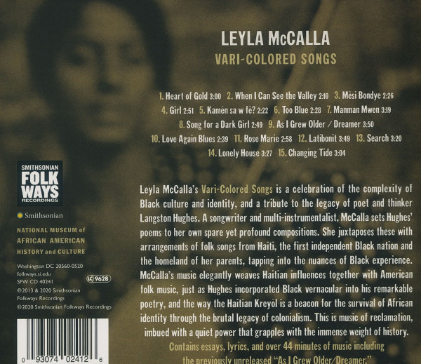 Vari-Colored Songs - A Tribute To Langston Hughes (CD)